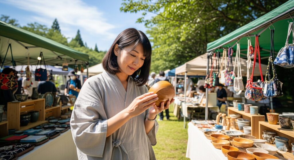 おしゃれなハンドメイド作品との出会い