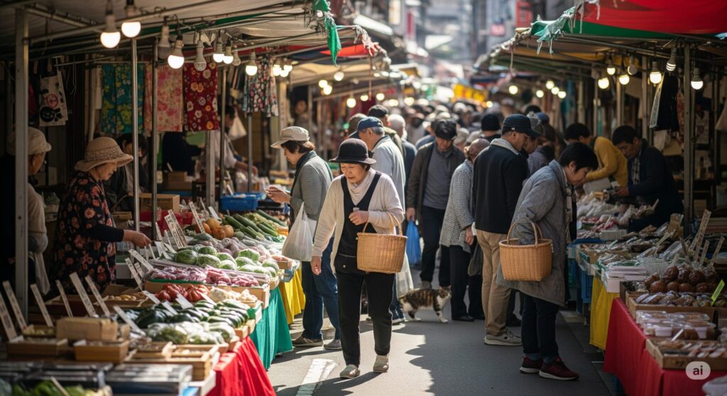 活気あふれる宇都宮市のマルシェ