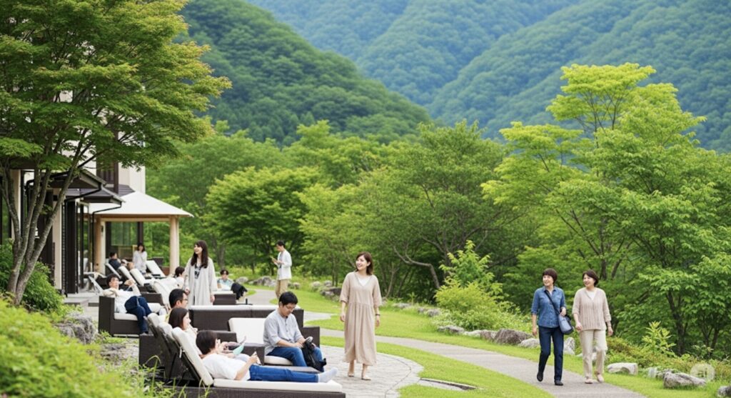 涼しい避暑地で楽しむ特別な時間