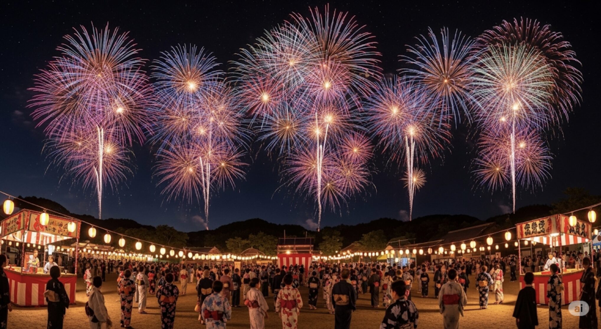 伝統的な花火大会・お祭りを紹介