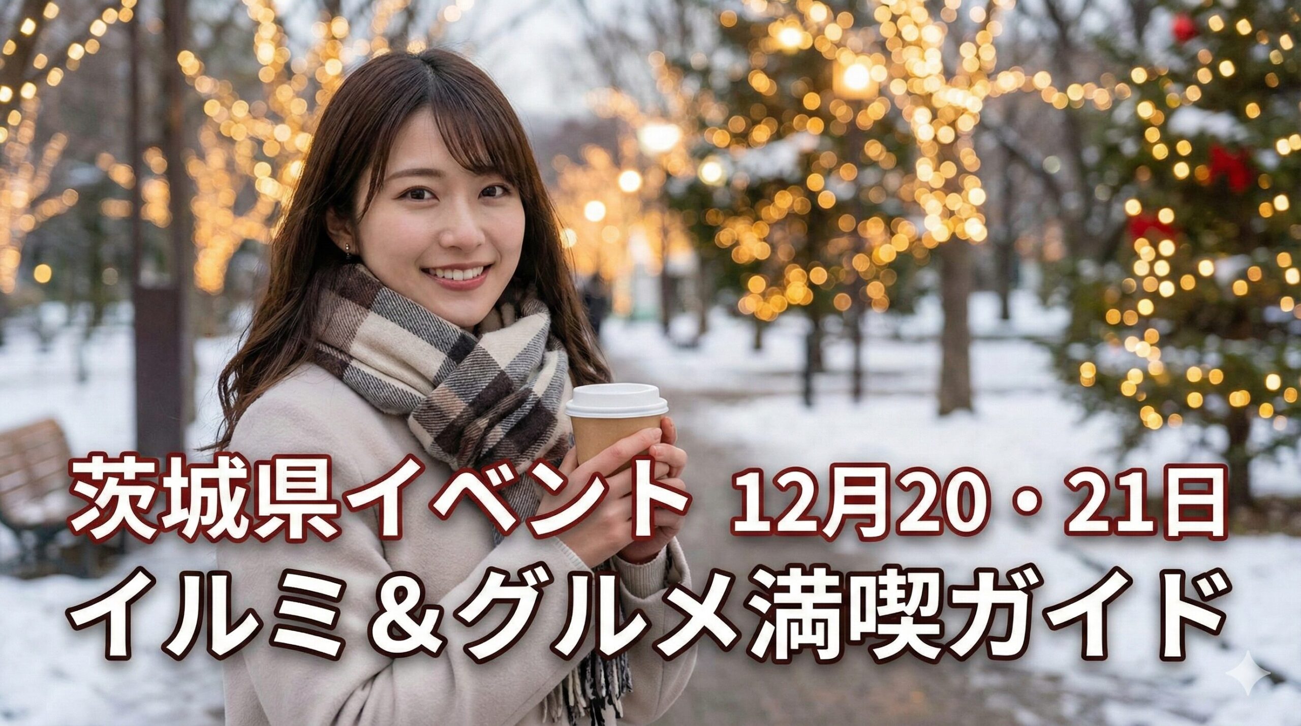 茨城県のイベント12月20日・21日特集！イルミや雨でも楽しい穴場